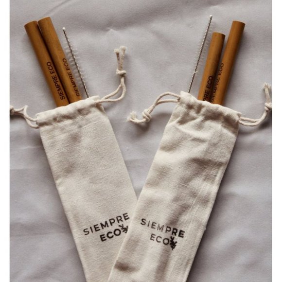 Bamboo Straws - Picture 1 of 3